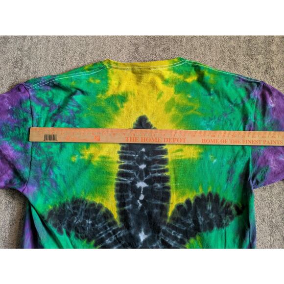 Tie Dye T-Shirt By Jammin Dyes, Fleur De Lis, NOLA, Deadhead - XL Made in USA - Picture 13 of 13